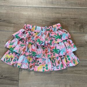 Mini Boden Skort -  Pink Lemonade Jungle